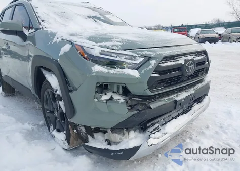 2022 Toyota Rav4 Adventure from USA, damaged, VIN 2T3J1RFV7NW276509